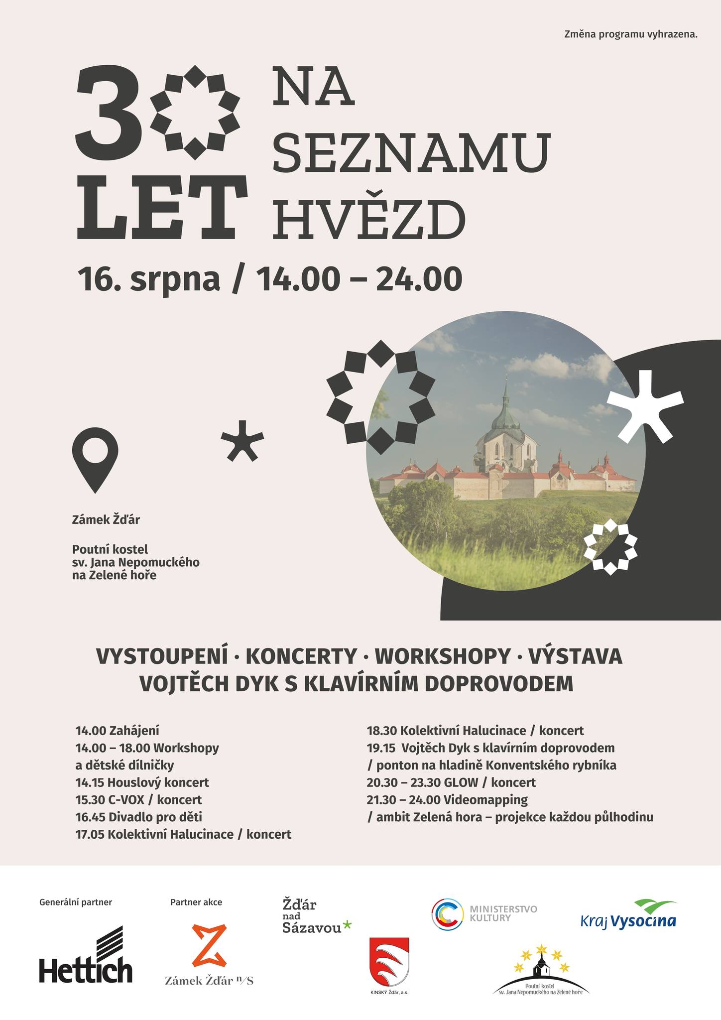 30 let na seznamu hvězd