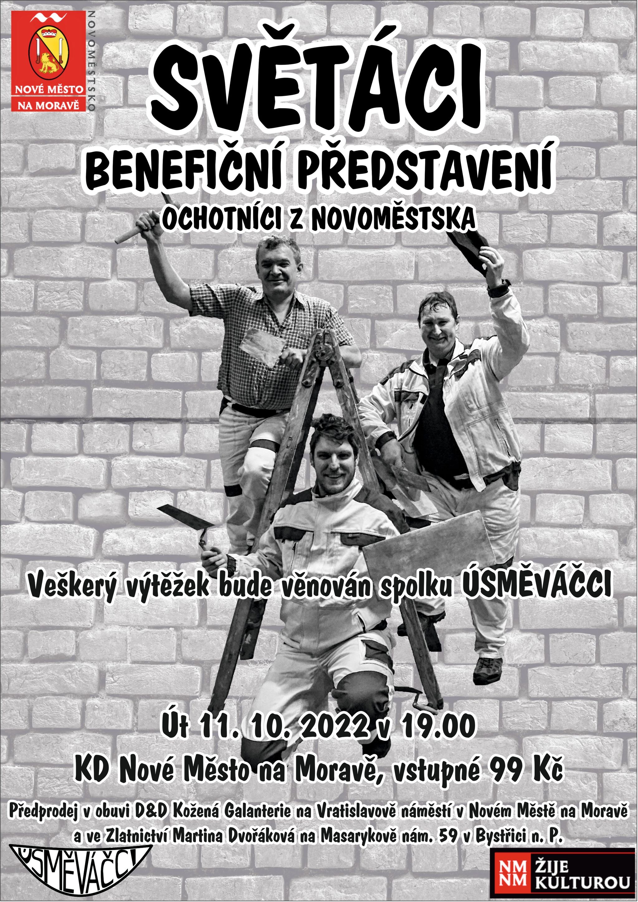 Světáci - Benefiční přestavení