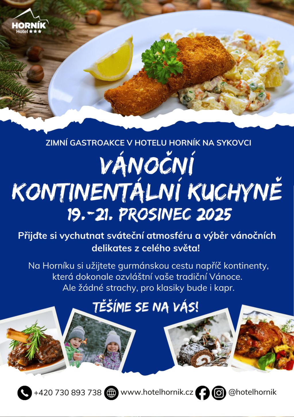 Vánoční kontinentální kuchyně