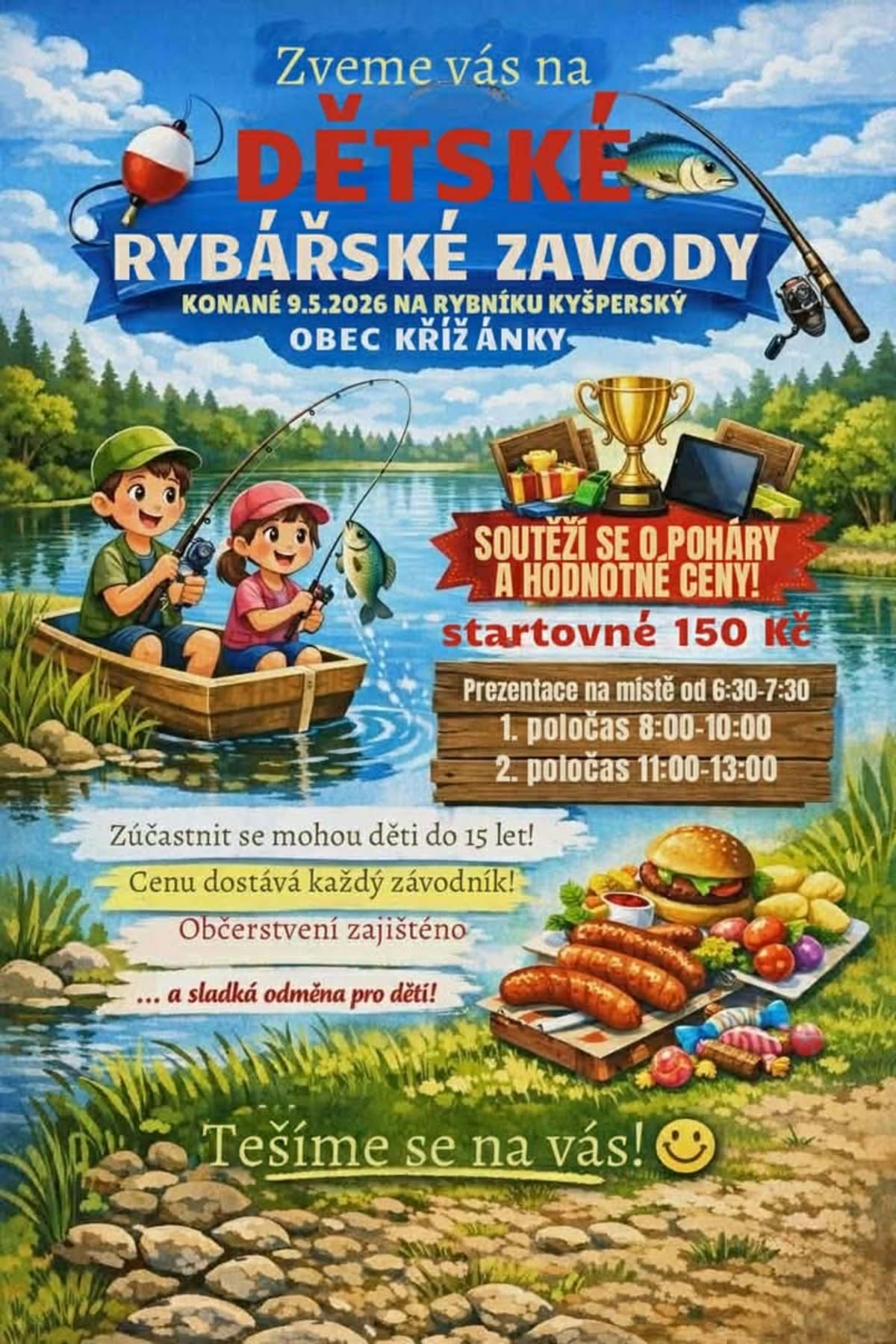 Dětské rybářské závody