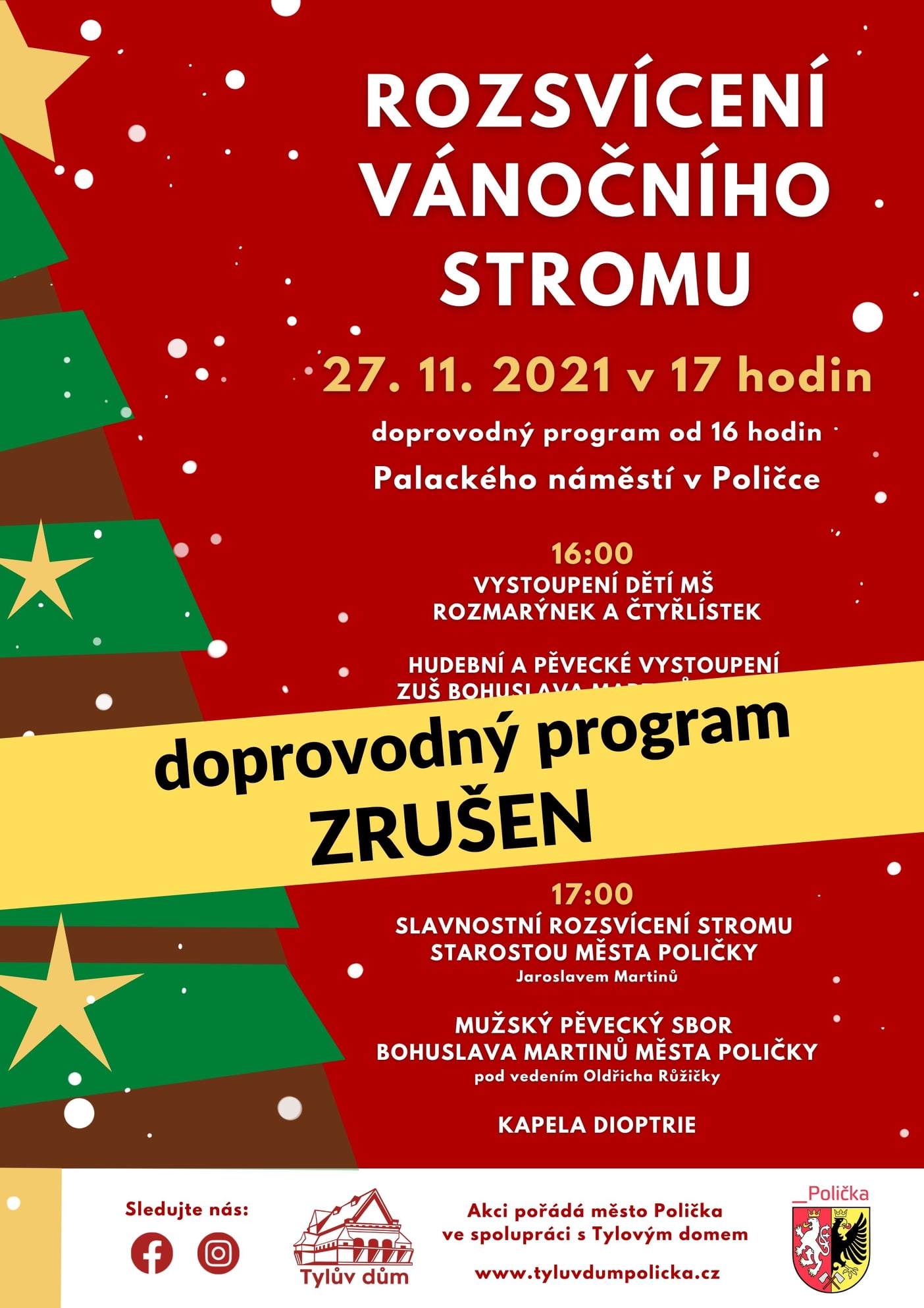 Rozsvícení vánočního stromu