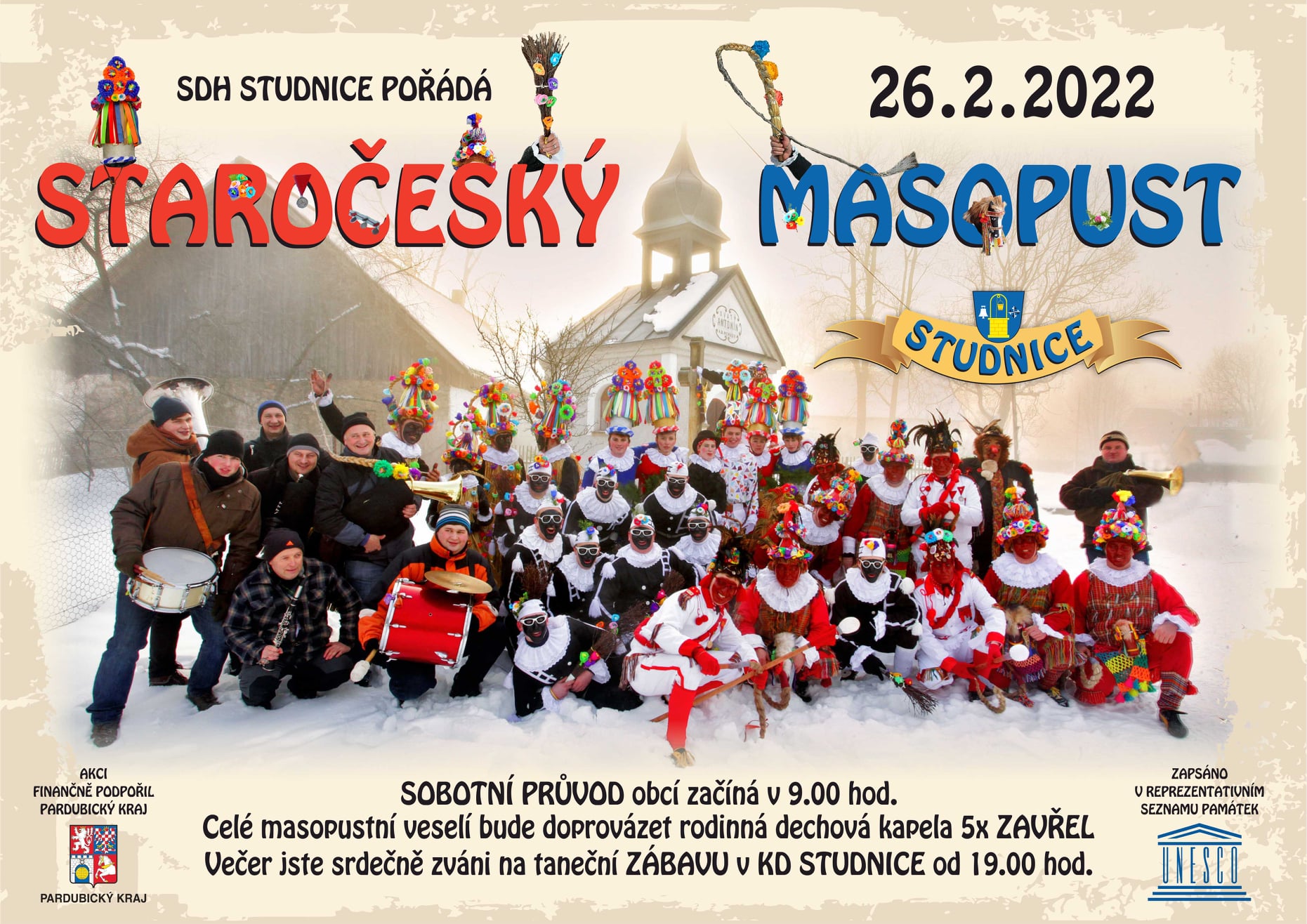 Staročeský masopust 2022