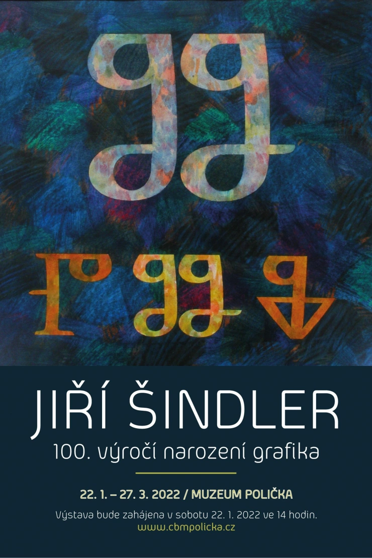 Jiří Šindler – 100. výročí narození grafika 