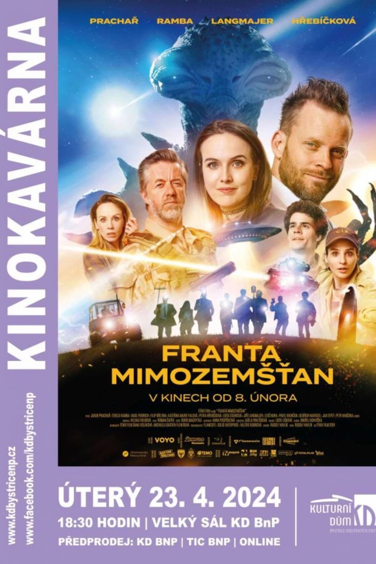 Kinokavárna FRANTA MIMOZEMŠTAN