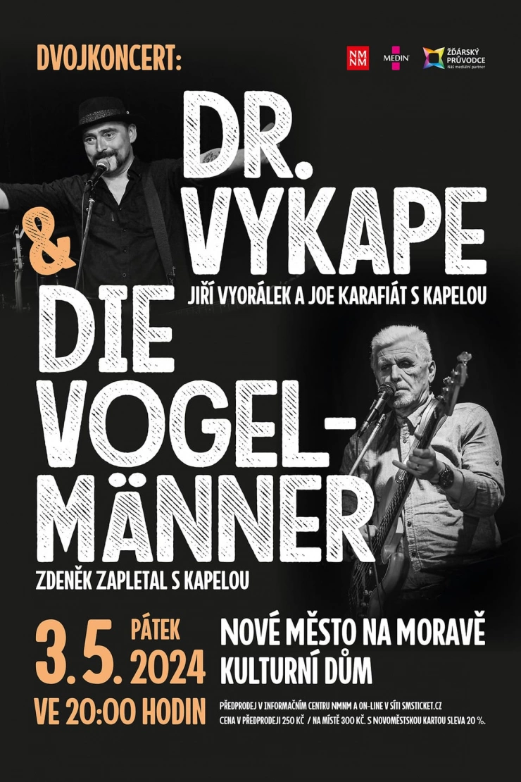 Dvojkocert: Dr. Vykape & Die Vogel-Männer