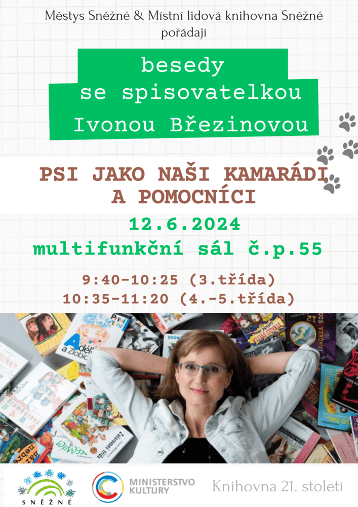 besedy se spisovatelkou Ivonou Březinovou