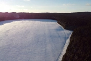 Fryšavský ledovec - Fryšavský ledovec z dronu